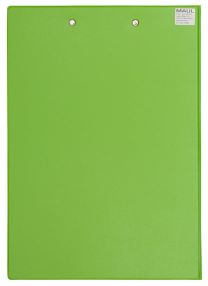 Klemmap A4 staand met penlus en insteekvak, neon groen - 2