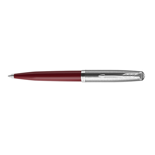 Parker 51 CT Balpen Bordeaux met Chroom Details