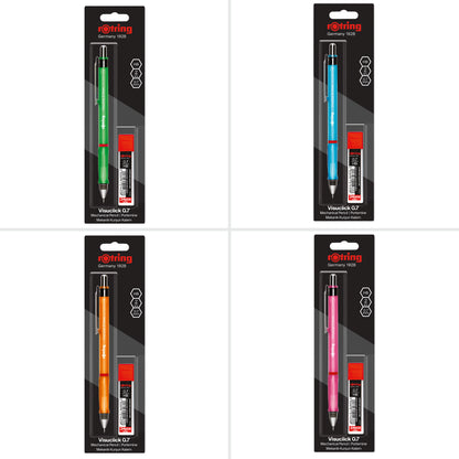Vulpotlood ROTRING VisuClick 0.7mm assorti