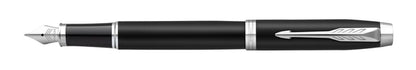 Parker IM CT mat zwart met verchroomde details en betrouwbare penpunt - 3