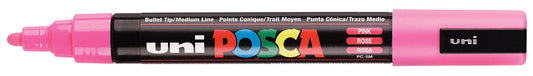 Posca PC5M M Verfstift roze, diverse puntdiktes