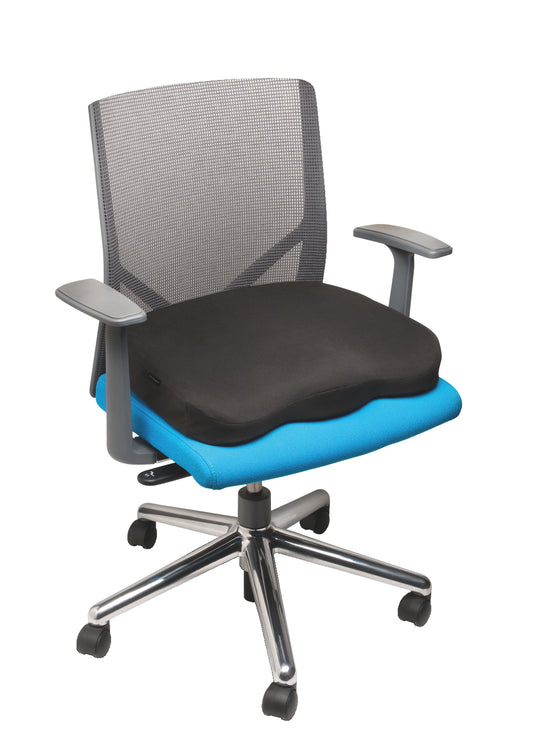 Kensington Ergonomisch Traagschuim Stoelkussen met Antislip en Draagriem