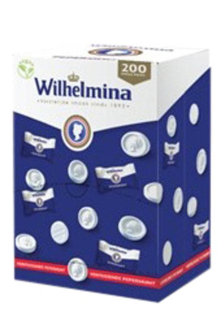 Wilhelmina pepermunt doos 200 stuks