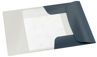 Elastomap Leitz WOW A4 3-kleps Karton Grijs, Zuurvrij - 2