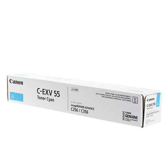 Canon C-EXV 55 Blauw Tonercartridge, hoog capaciteit, tot 18000 pagina's