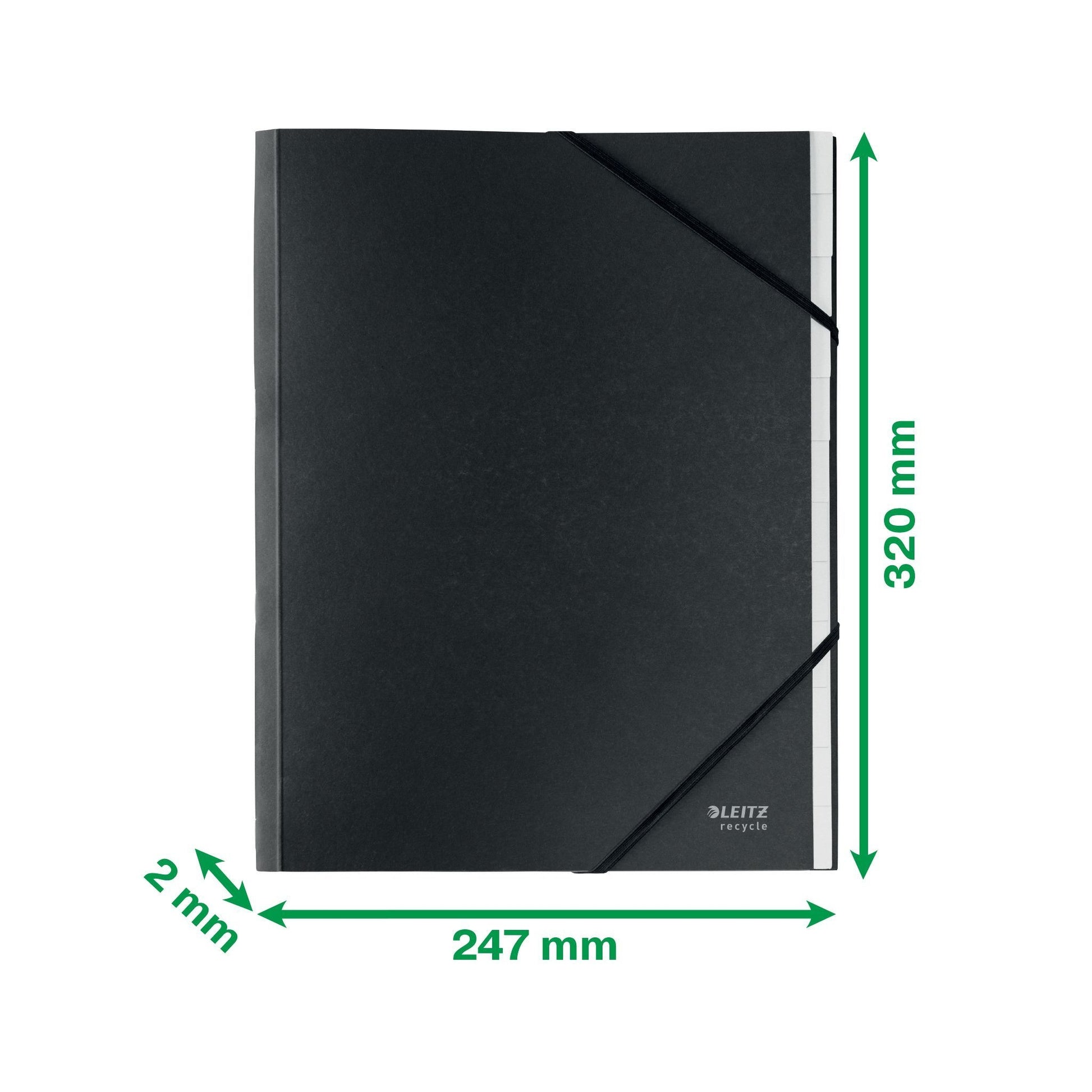 Leitz Recycle Sorteermap 12 Tabs Zwart - 3