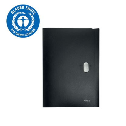 Dossiermap Leitz Recycle A4 3-kleps, zwart, 80% gerecycled plastic - 2