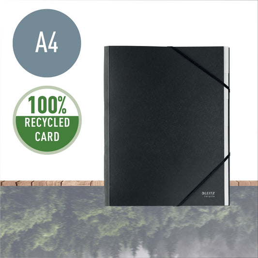 Leitz Recycle Sorteermap 6 Tabs Zwart