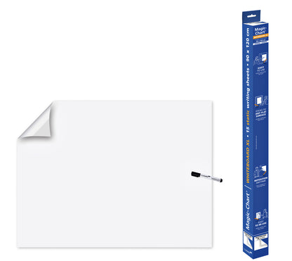 Legamaster XL Whiteboard 90x120cm statisch en herbruikbaar