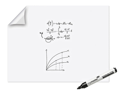 Legamaster XL Whiteboard 90x120cm statisch en herbruikbaar - 3