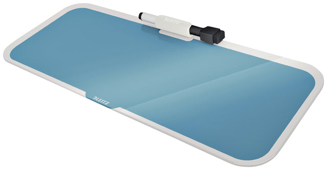 Leitz Cosy Glazen Desktop Notitiebord Blauw