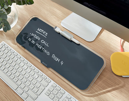 Leitz Cosy Glazen Desktop Notitiebord Goudkleurig - 3