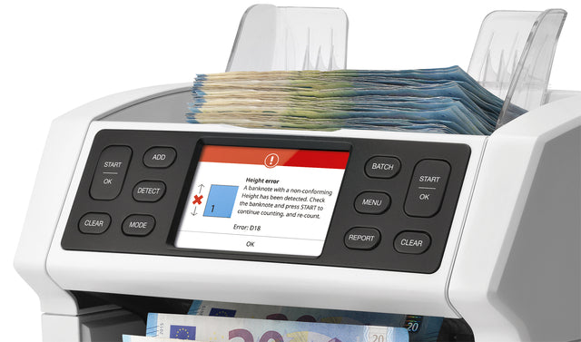 Safescan Biljettelteller 2865-S met Waardetelling - 3