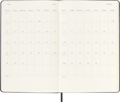 Agenda 2023/24 Moleskine Weekplanner L 130x210mm Zwart - 5