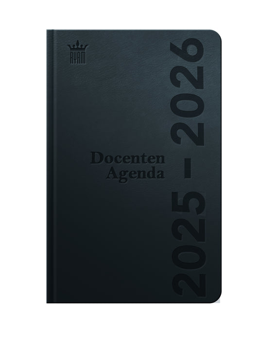 Schoolagenda 2024-2025 Ryam DeLuxe 7 dagen/2 pagina's zwart