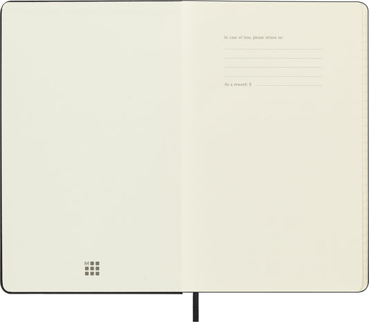 Moleskine 2024 Weekplanner, 130x210mm, zwart, 7 dagen per 2 pagina’s