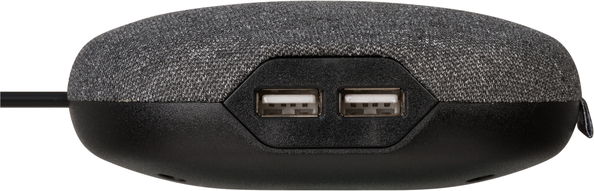 Brennenstuhl Estilo laadstation 1 Euro en 2 USB-poorten, zwart/blauw - 2