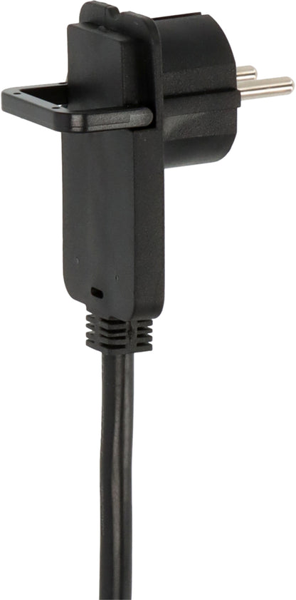 4-weg Verdeeldoos Comfort Plus met 2m kabel zwart - 6