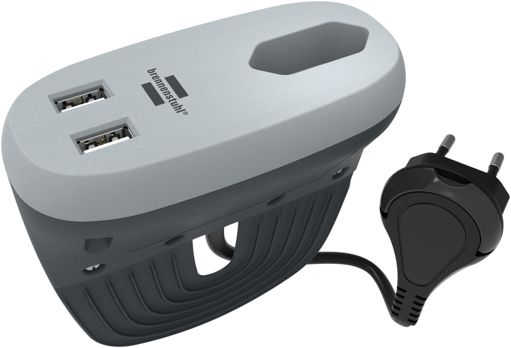 Brennenstuhl Sofa 1-voudig stopcontact met 2 USB-poorten en 3 meter kabel - 4