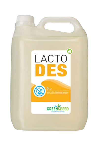 Desinfectiespray GS Lacto Des 5 liter met melkzuurbasis