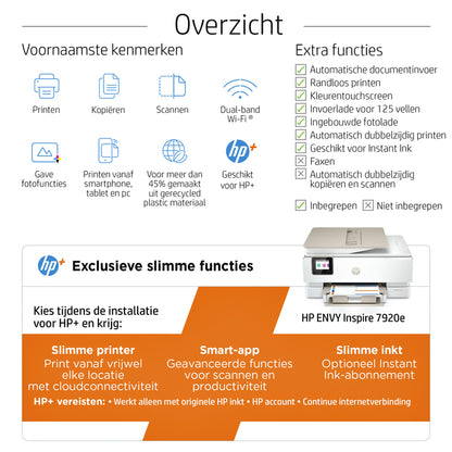 HP Envy 7920e All-in-One Inkjetprinter - 5