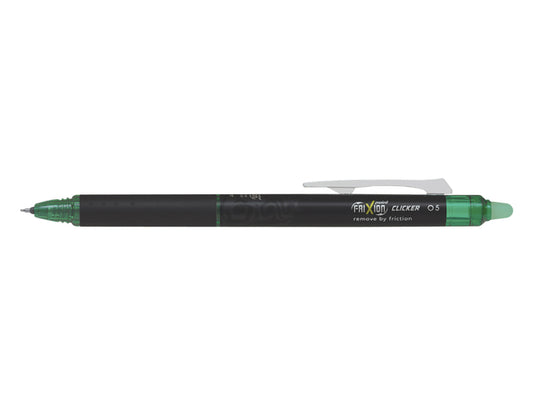 Pilot FriXion Syn clicker F groen, herbruikbare uitwisbare rollerpen