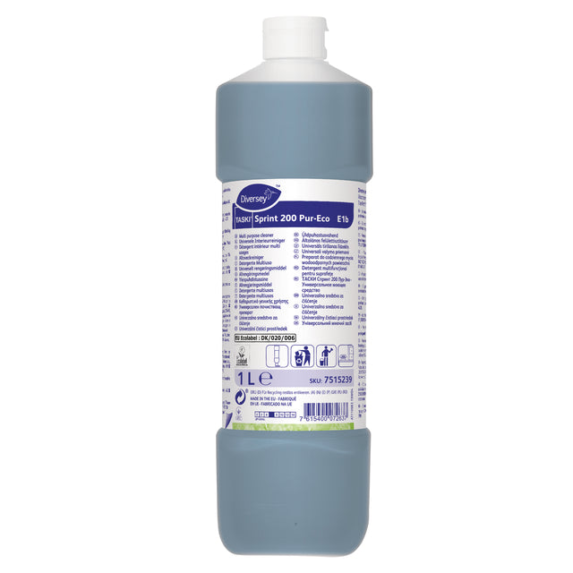 Interieurreiniger Taski Sprint Pur-Eco 6x1L voor dagelijks gebruik