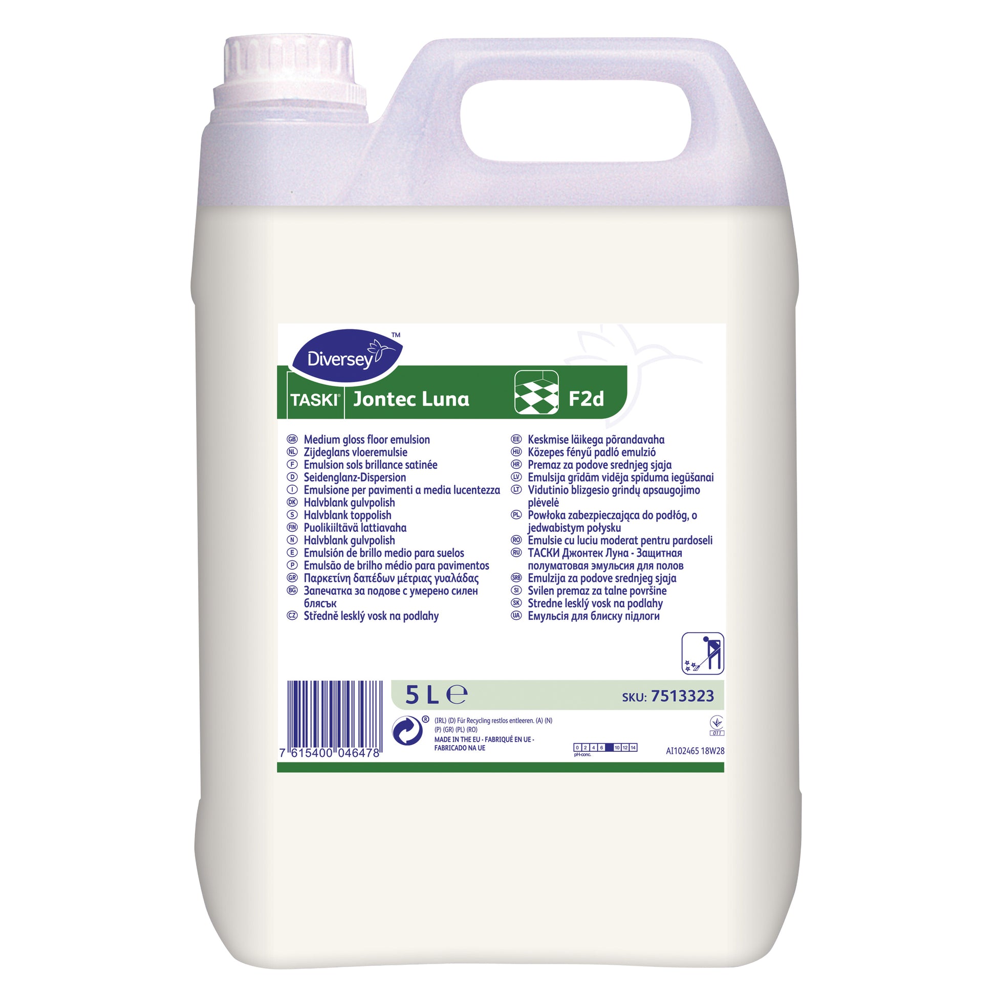 Vloerreiniger Taski Jontec Luna, 5 liter