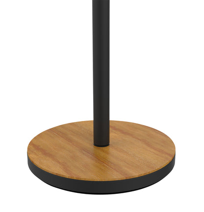 Vloerlamp Unilux Baly LED bamboe zwart met indirecte verlichting - 2