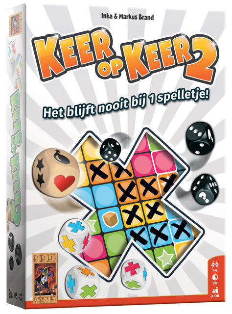 Dobbelspel Keer op Keer 2 met Nieuwe Variaties