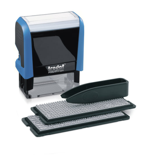 Trodat Printy 4912 Typomatic tekststempel zwart