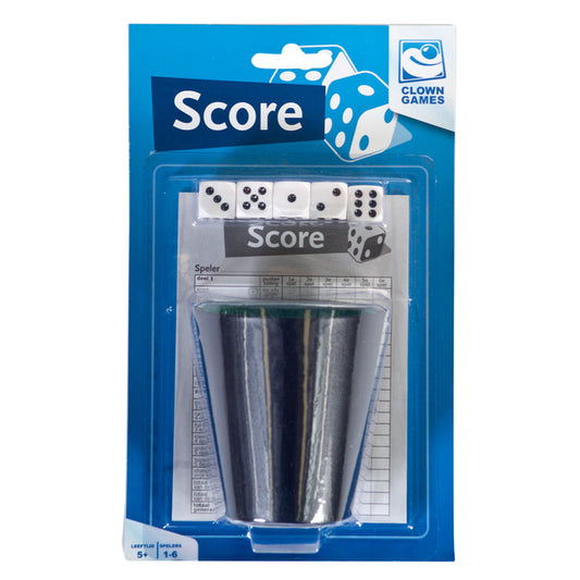 Dobbelset en Scoreblok Clown Games