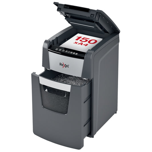 Rexel Optimum Auto 150X papiervernietiger 4x28mm, automatische invoer