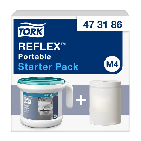 Tork Reflex M4 Draagbare Centerfeed Dispenser Startpakket