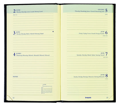Agenda 2025 Brepols Interplan Colora 7d/2p Assorti - 2