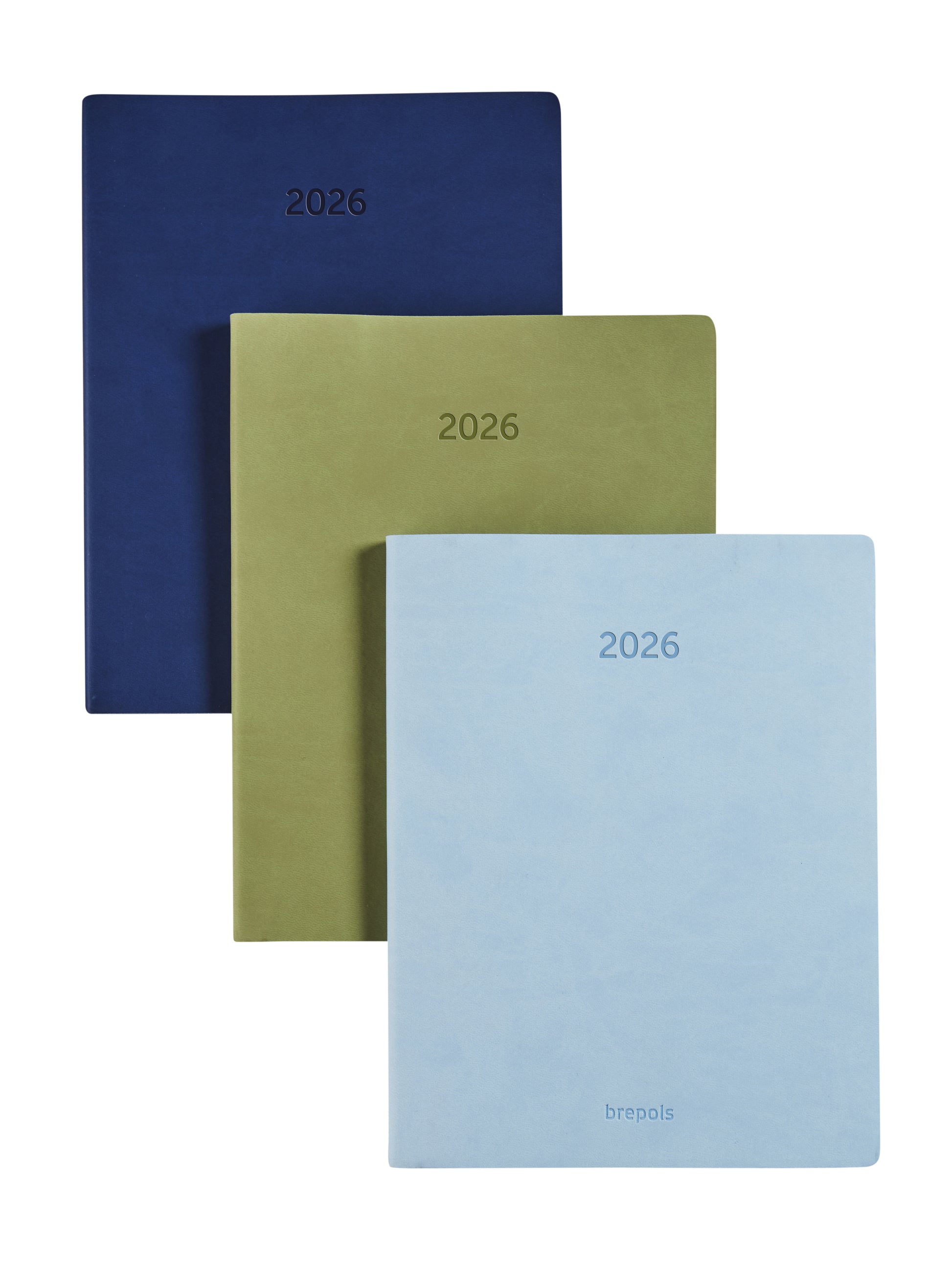 Agenda 2025 Brepols Timing Colora, 7 dagen, 2-pagina’s, A5, assorti kleuren