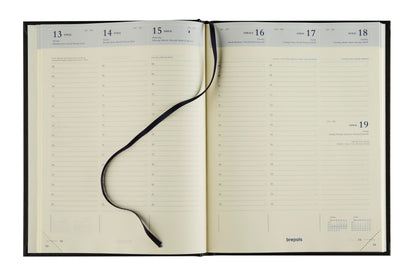 Agenda 2025 Brepols Timing Colora, 7 dagen, 2-pagina’s, A5, assorti kleuren - 2
