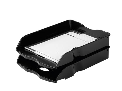 Recycelbare Brievenbak Han Re-LOOP A4, zwart, stapel- en nestbaar - 3