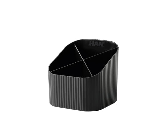 Han Re-LOOP Pennenkoker 4 Vaks Zwart