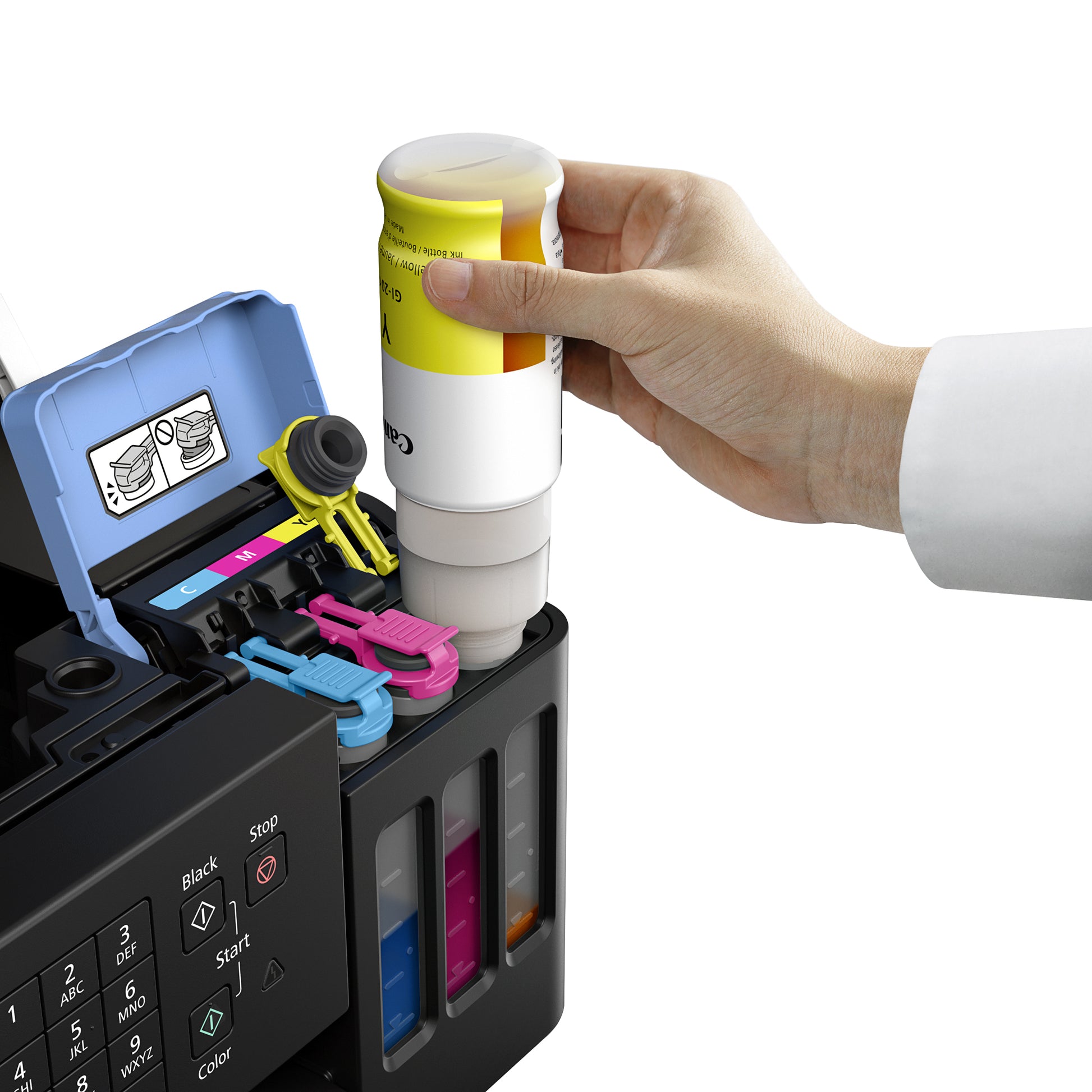 Canon PIXMA G7050 inkjet printer met MegaTank