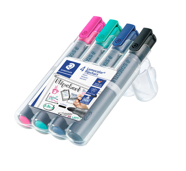 Staedtler 356 Flipover Viltstift Rond 2mm Assorti - 2