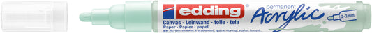 Edding E-5100 Acrylmarker - Zacht Mint, 2-3mm Rondpunt