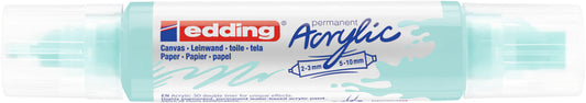 Acrylmarker edding e-5400 3D double liner pastelbl voor creatieve toepassingen
