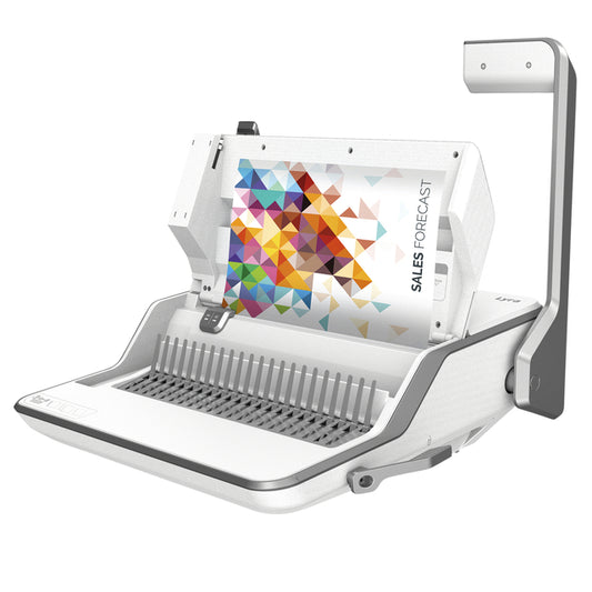 3-in-1 Inbindmachine Fellowes Lyra voor inbinden, nieten en perforeren