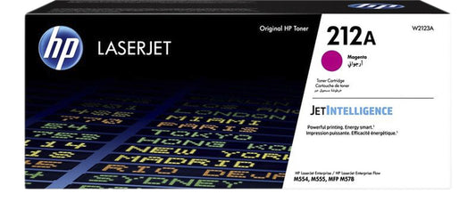 HP W2123A 212A Rood Toner voor Efficiënt en Kwalitatief Printen