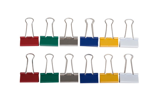 Papierklem MAUL 213 32mm caps, 13mm beugel, voor documenten en prikborden