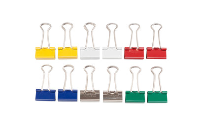 Papierklem MAUL 215, 19mm capaciteit, met foldback beugels - 3