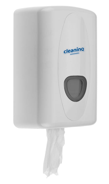 Cleaninq poetsrol mini dispenser wit