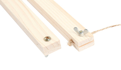 Crea Com Posterhanger set in licht hout, 33,6x2x2,2cm - 4