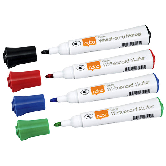Nobo Whiteboard Marker Rond 2mm Assorti